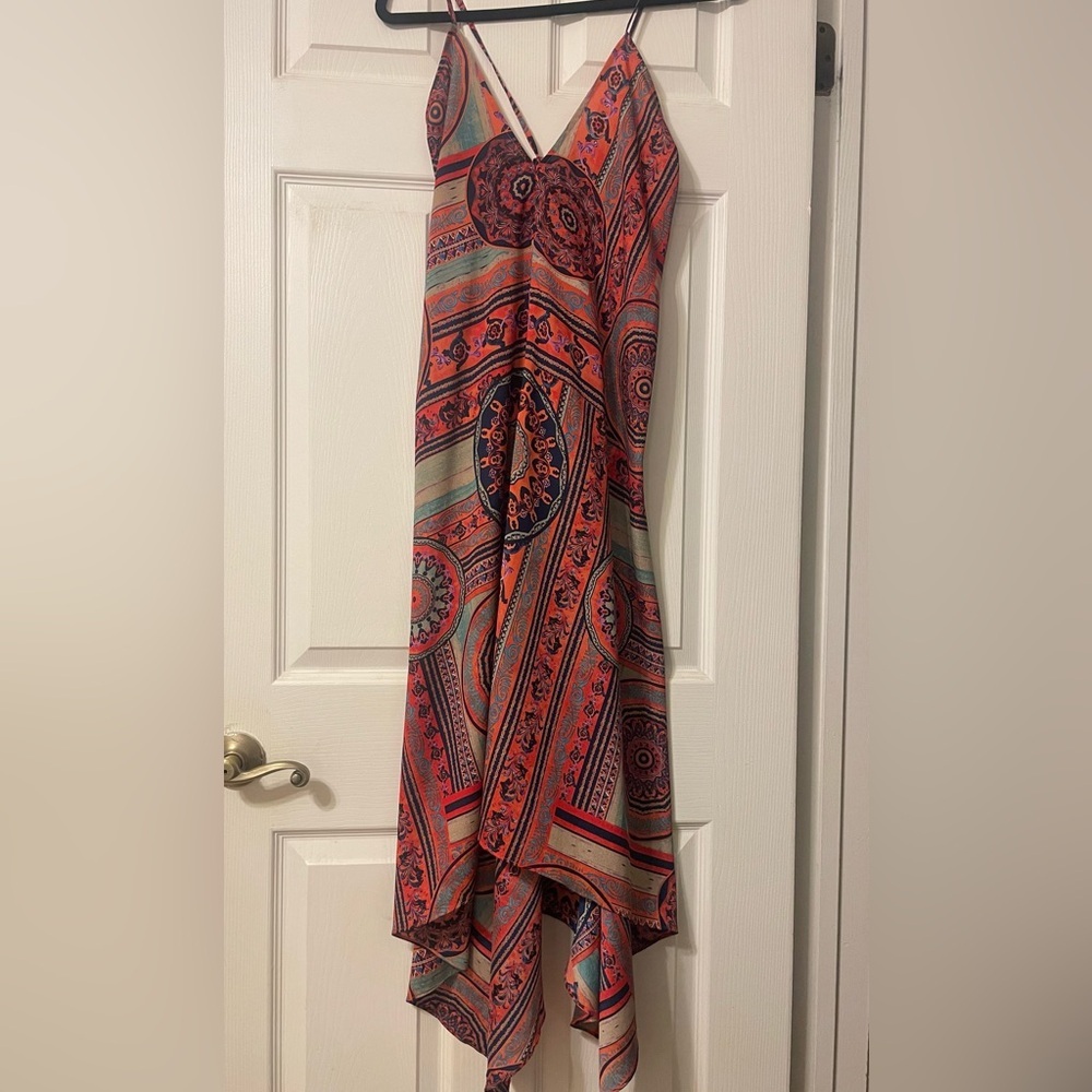 Justin U in  Multicolor Bohemian Maxi Skirt - Picture 2 of 9
